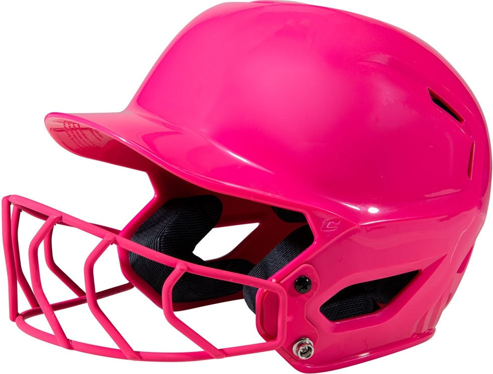 Champro Hxefps Hxe Fastpitch Uncoated Batting Helmet - Pink
