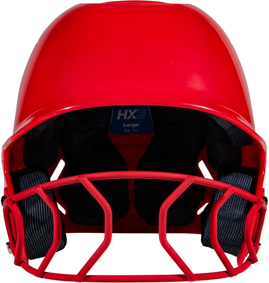Champro Hxefps Hxe Fastpitch Uncoated Batting Helmet - Scarlet
