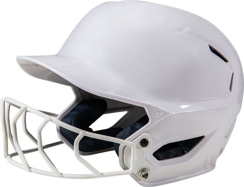 Champro Hxefps Hxe Fastpitch Uncoated Batting Helmet - White