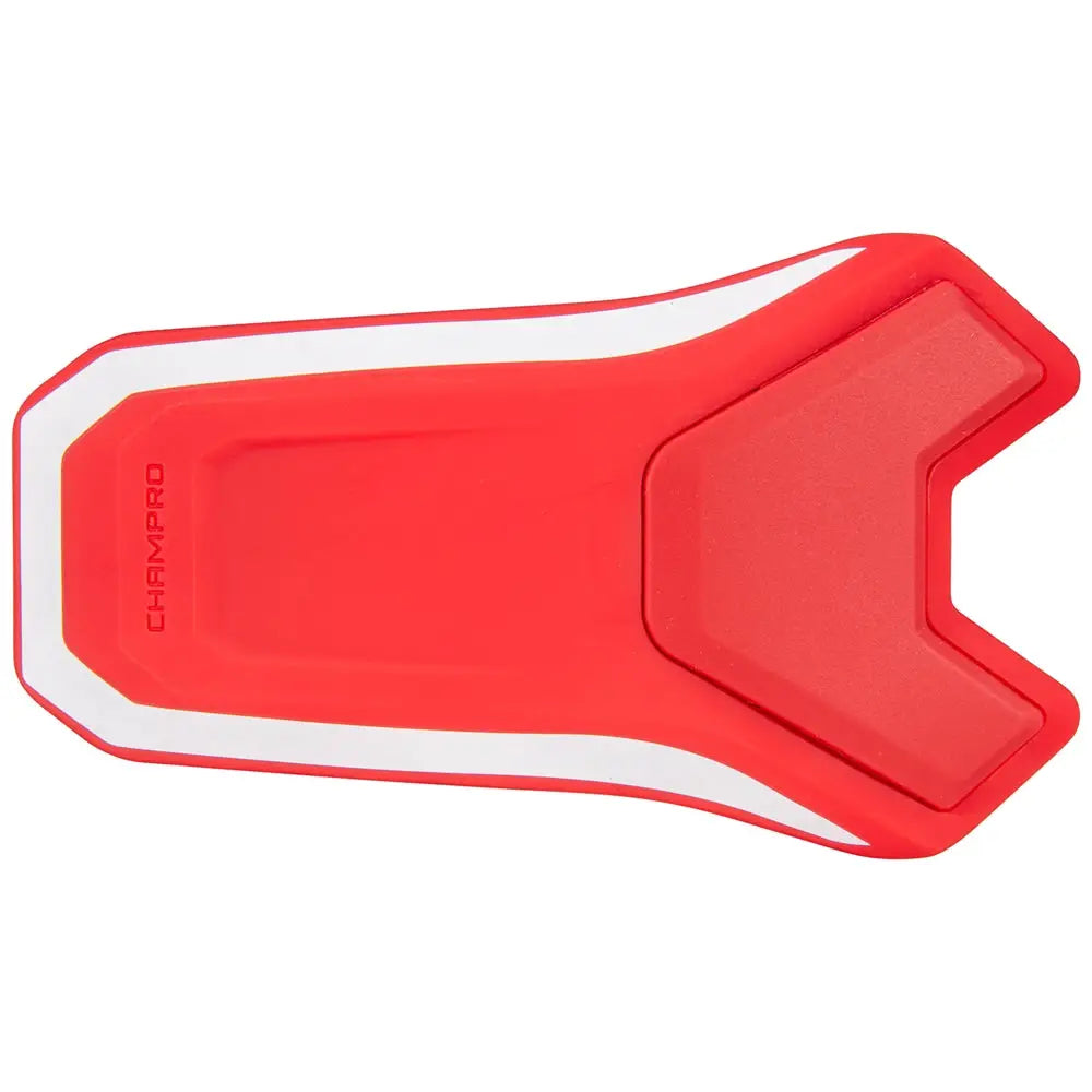 Champro Hxeg2 Hxe Two-tone Jaw Guard - Scarlet