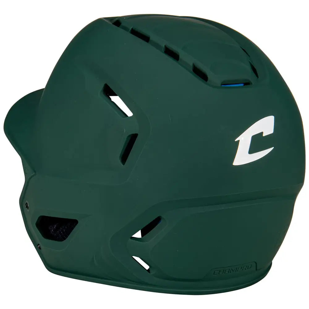 Champro Hxem Hxe Matte Batting Helmet - Forest Green