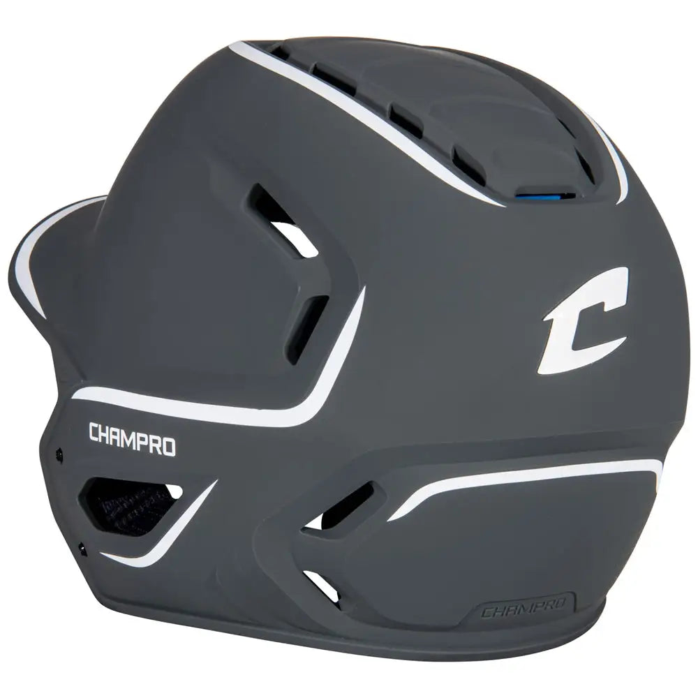 Champro Hxem2 Hxe Two-tone Matte Batting Helmet - Graphite