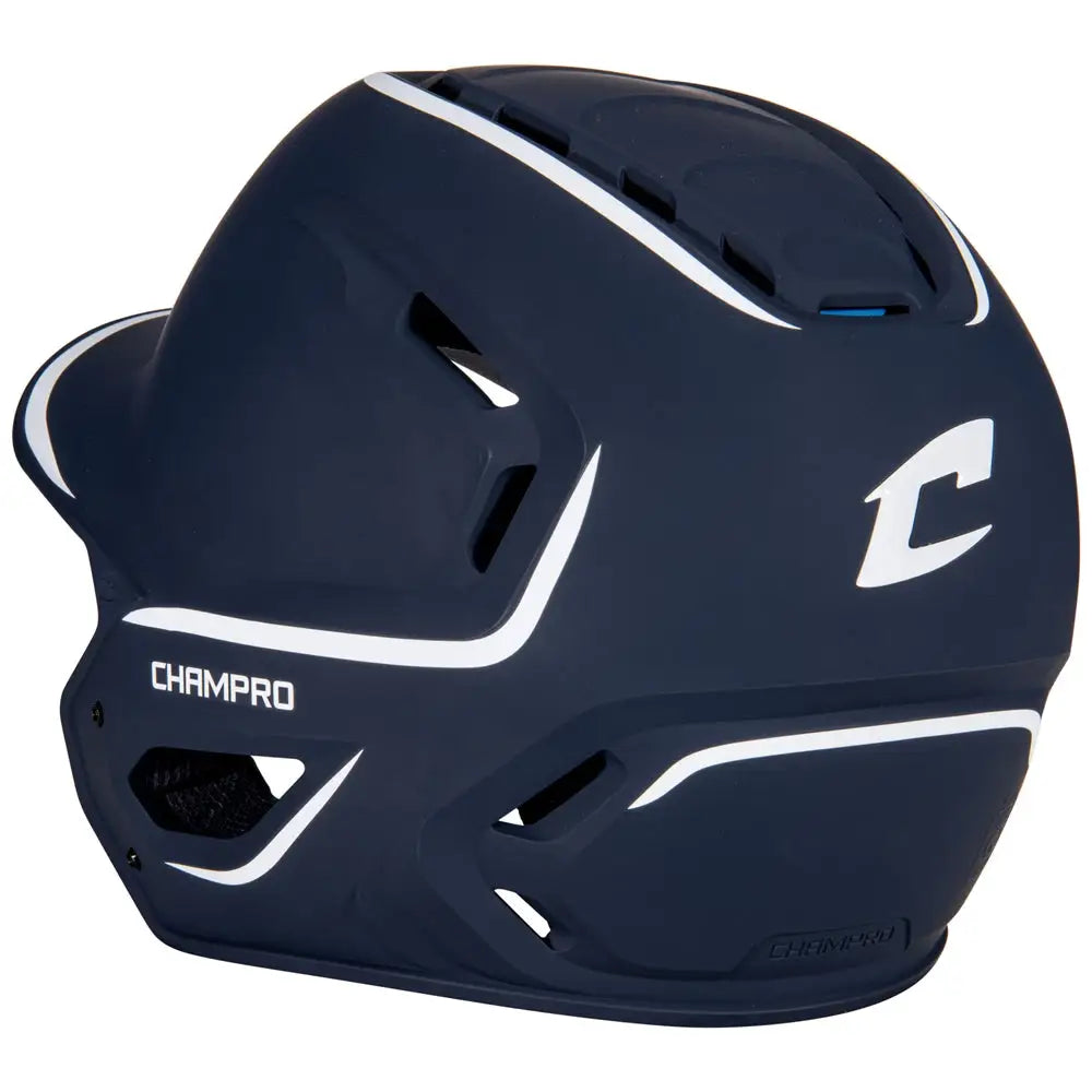 Champro Hxem2 Hxe Two-tone Matte Batting Helmet - Navy