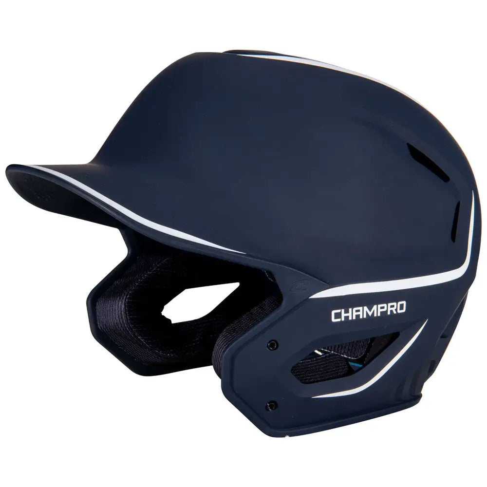 Champro Hxem2 Hxe Two-tone Matte Batting Helmet - Navy - m
