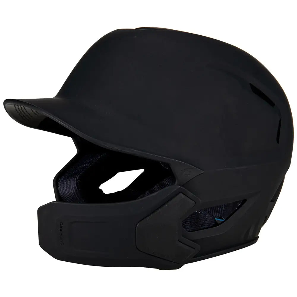 Champro Hxemjg Hxe Matte Batting Helmet W/jaw Guard - Black - m