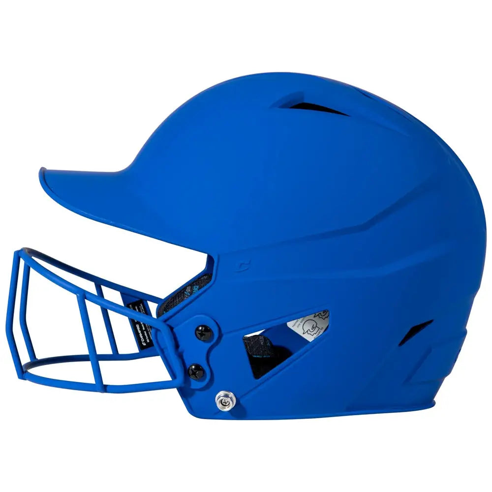 Champro Hxfpm Hx Rise Batting Helmet W/facemask - Royal