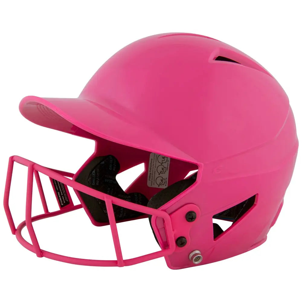 Champro Hxfpu Hx Rookie Fastpitch Batting Helmet - Optic Pink