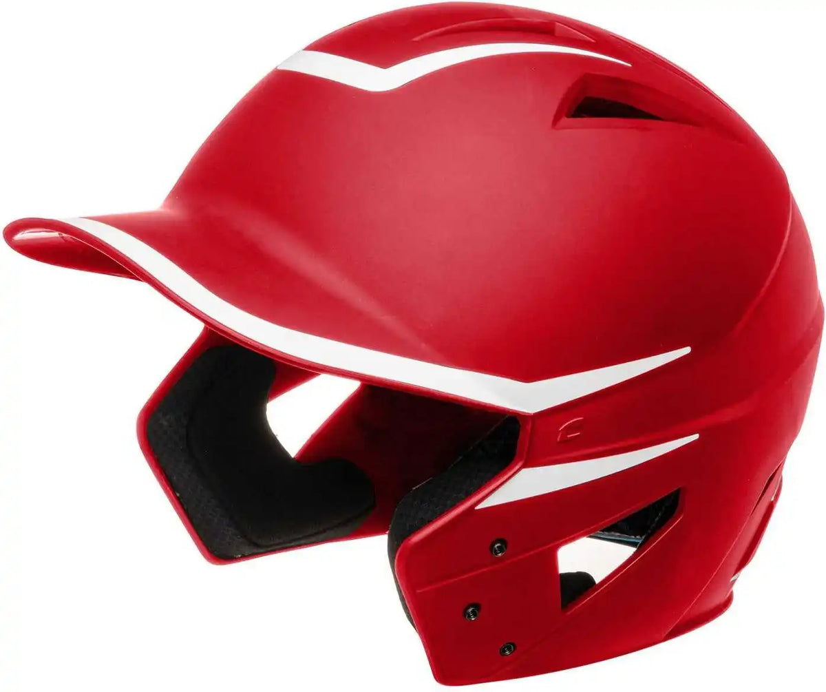 Champro Hxm2 Hx Legend Baseball Helmet Matte - Scarlet White