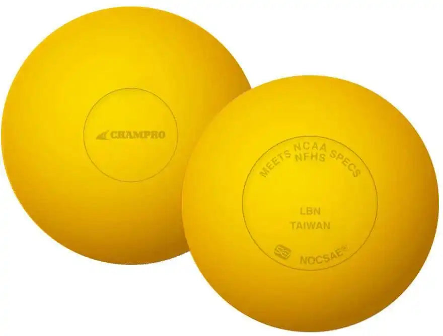 Champro Lbn Nocsae Lacrosse Balls 12 Pk - Gold
