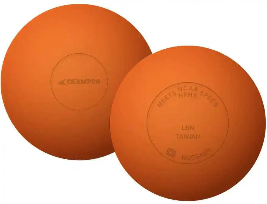 Champro Lbn Nocsae Lacrosse Balls 12 Pk - Orange