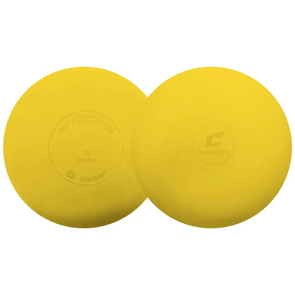 Champro Lbn Nocsae Lacrosse Balls - Gold