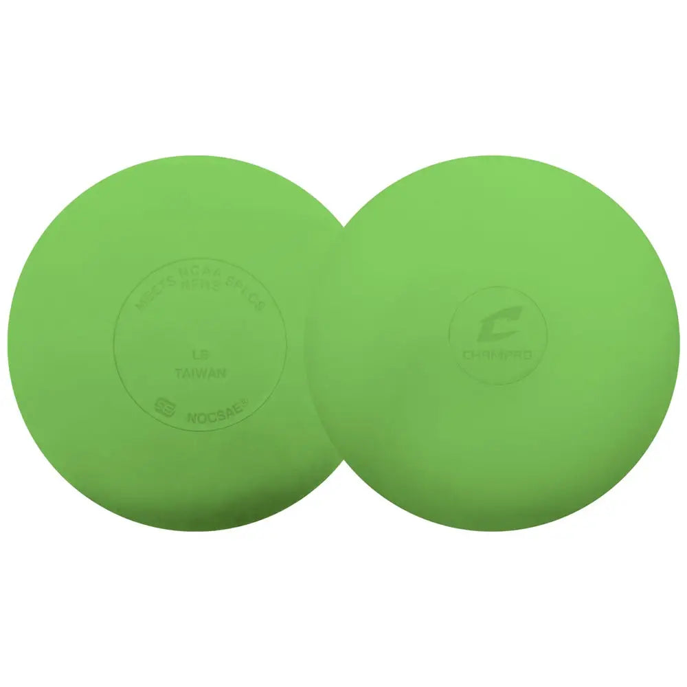 Champro Lbn Nocsae Lacrosse Balls - Lime Green