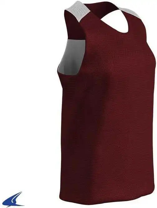 Champro Lxj01 Middie Lacrosse Jersey - Maroon White