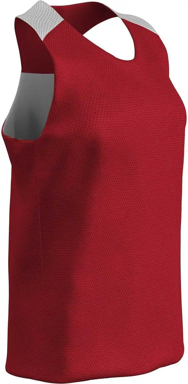 Champro Lxj01 Middie Lacrosse Jersey - Scarlet White