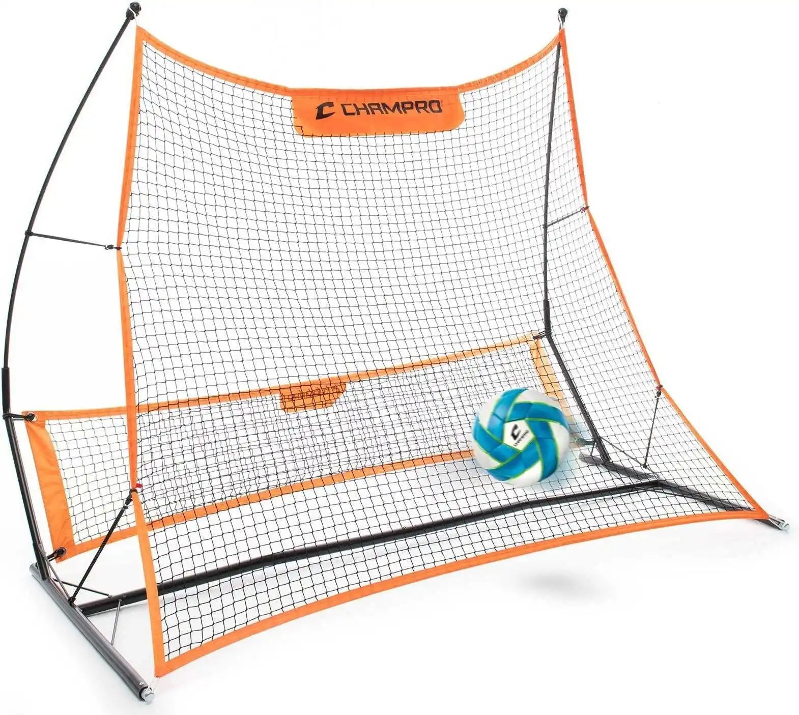 Champro Ns50 Soccer Skill Trainer/rebounder - Black Orange