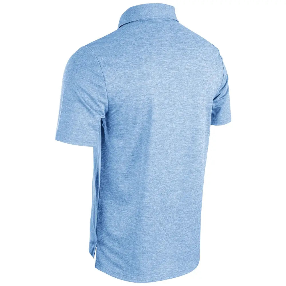 Champro Pl4 Varsity Short Sleeve Polo - Light Blue - Adult s