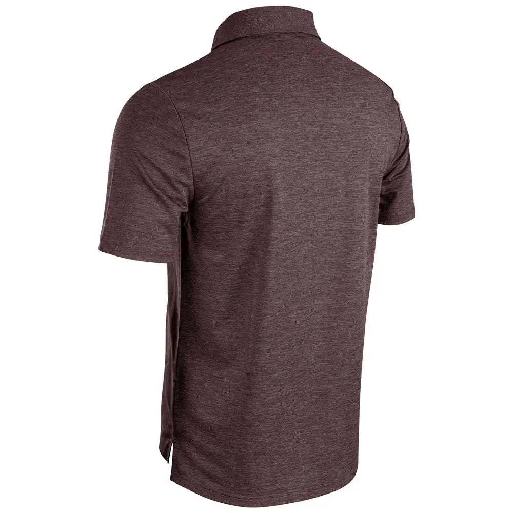 Champro Pl4 Varsity Short Sleeve Polo - Maroon
