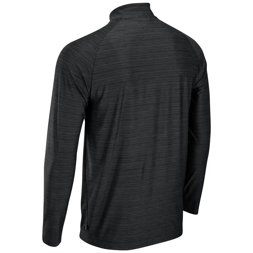 Champro Q01 Striker Quarter-zip Pullover - Heather Black - Adult s
