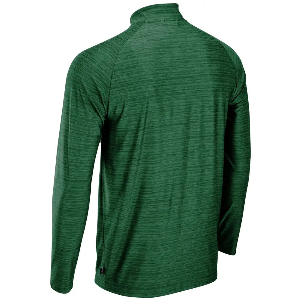 Champro Q01 Striker Quarter-zip Pullover - Heather Forest Green