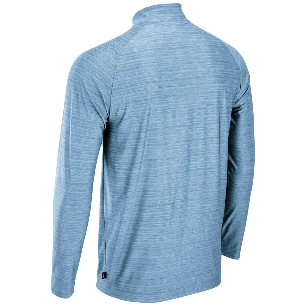 Champro Q01 Striker Quarter-zip Pullover - Heather Light Blue - Adult s