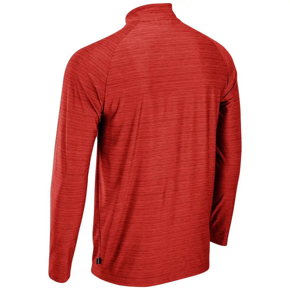 Champro Q01 Striker Quarter-zip Pullover - Heather Scarlet