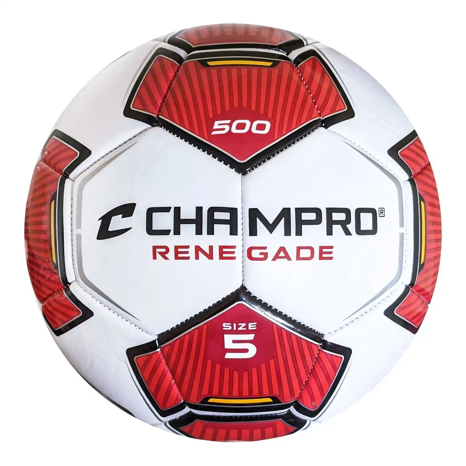 Champro Sb500 Renegade Soccer Ball - Scarlet