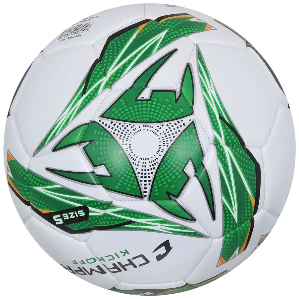 Champro Sb510 Kickoff Soccer Ball - White Optic Green