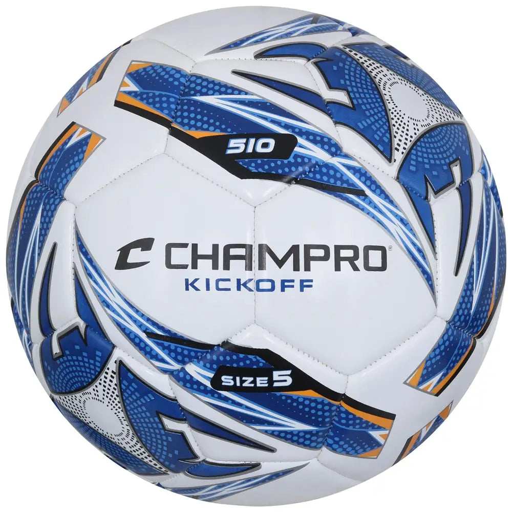 Champro Sb510 Kickoff Soccer Ball - White Royal - 3