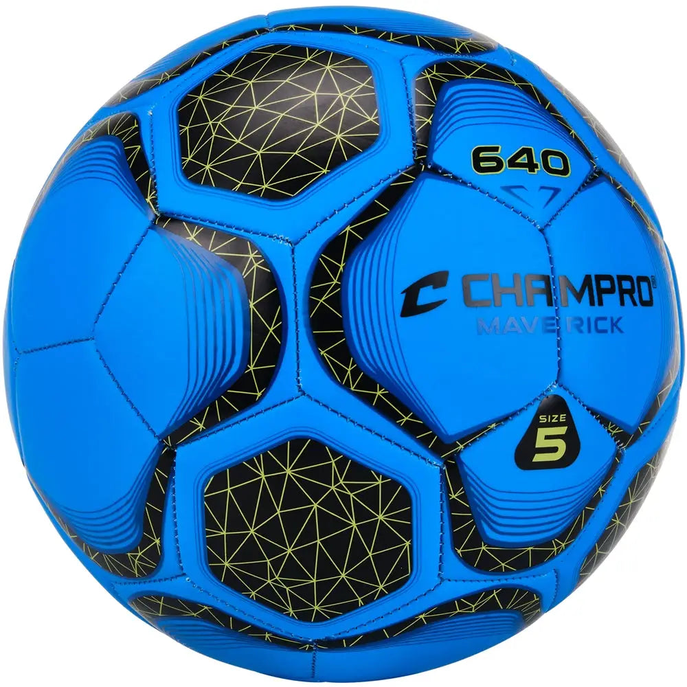 Champro Sb640 Maverick Soccer Ball - Optic Blue