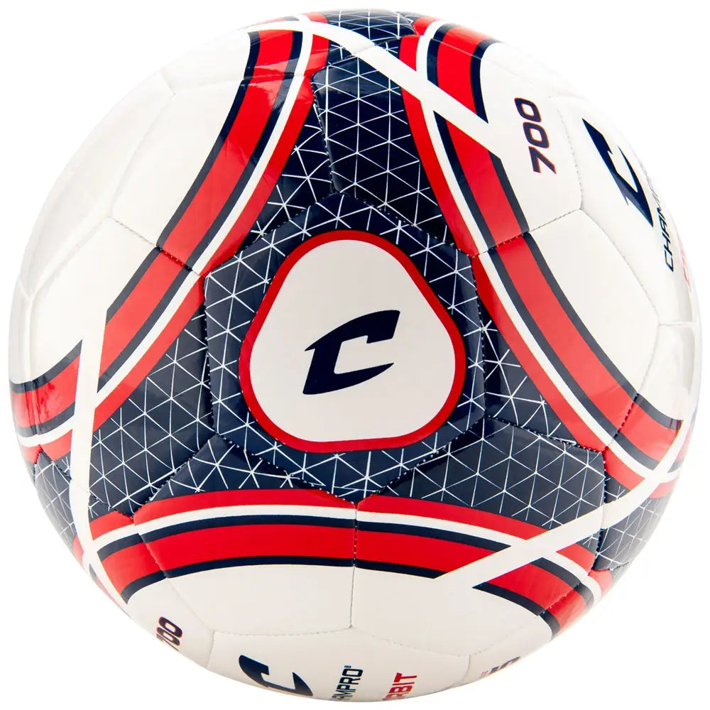 Champro Sb700 Orbit Soccer Ball - Scarlet White Royal