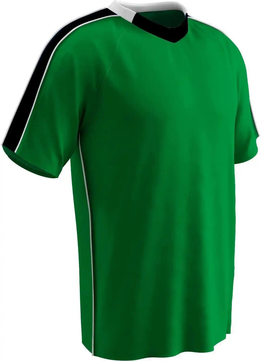 Champro Sj20 Mark Soccer Jersey - Kelly Black White