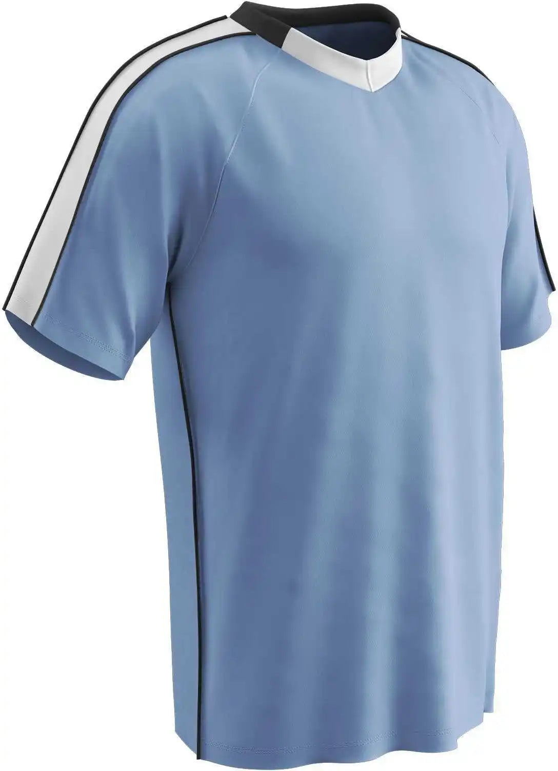Champro Sj20 Mark Soccer Jersey Light Blue White Black