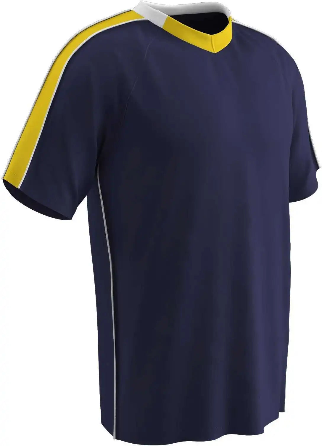 Champro Sj20 Mark Soccer Jersey - Navy Gold White