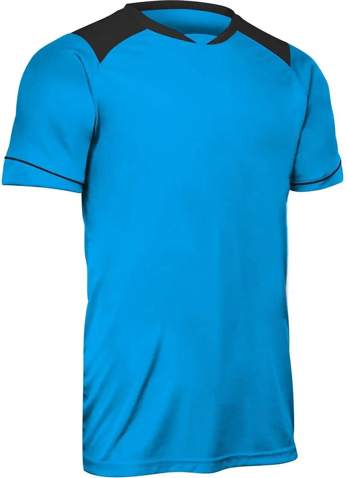 Champro Sj40 Attacker Youth Jersey - Neon Blue Black