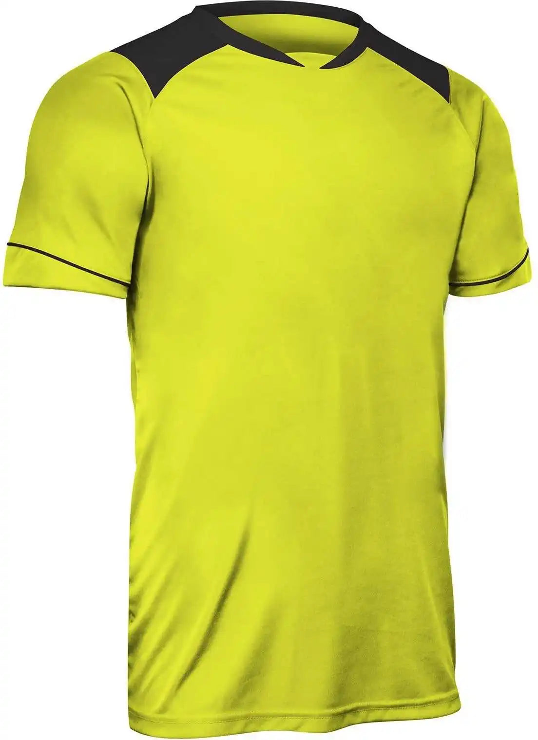 Champro Sj40 Attacker Youth Jersey - Optic Yellow Black