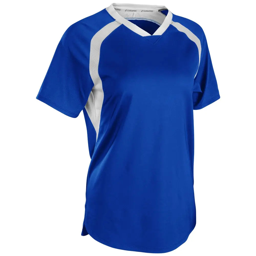 Champro Sj50 Hat Trick Jersey - Royal White - Ladies Xs