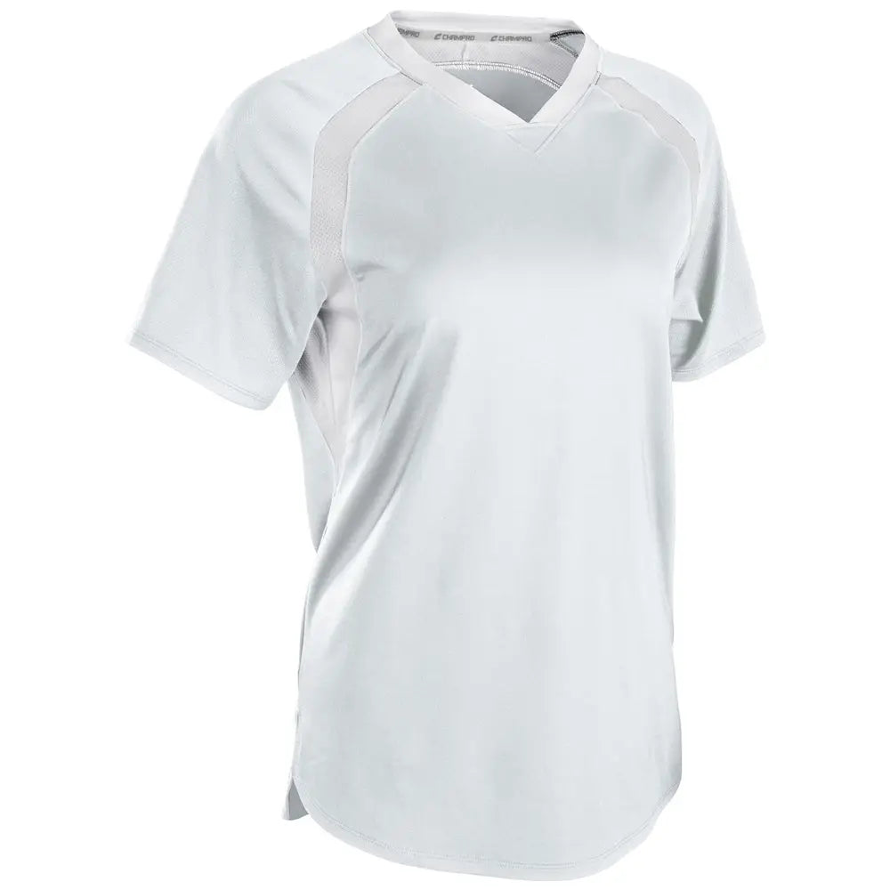 Champro Sj50 Hat Trick Jersey - White - Ladies Xs