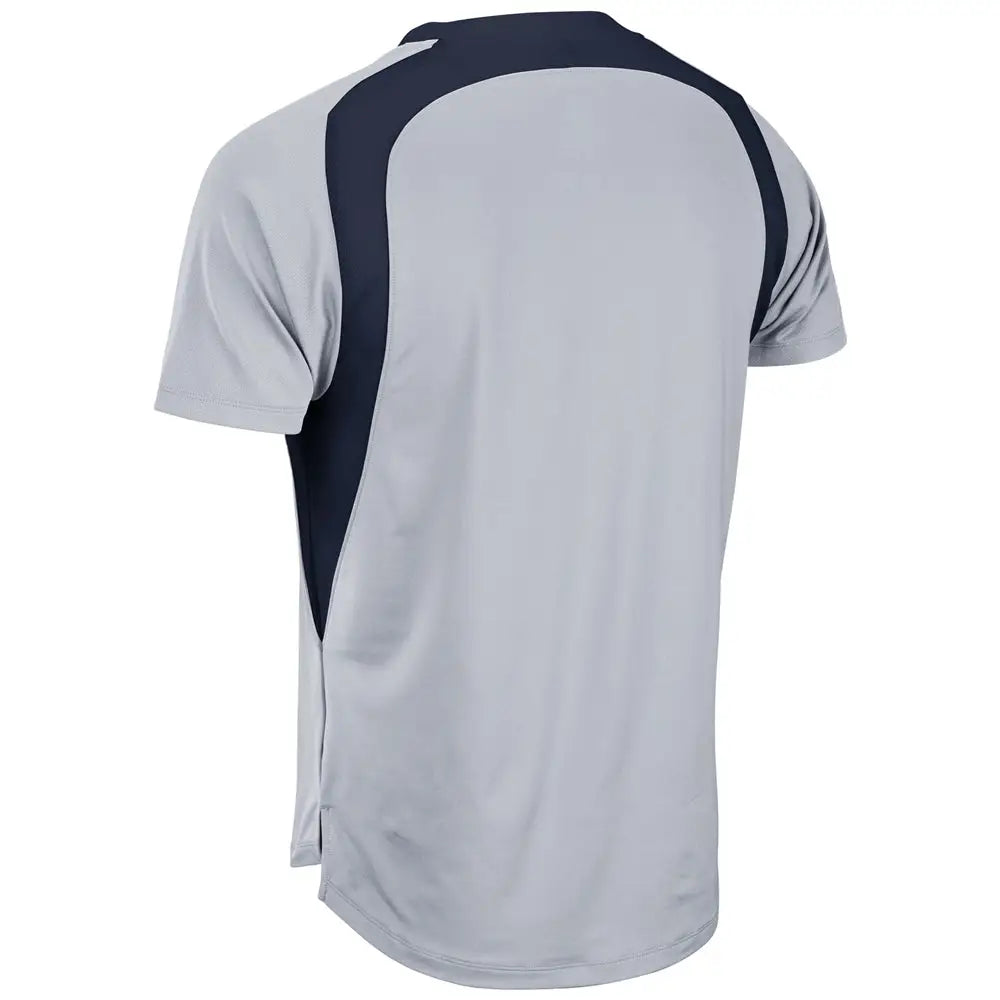 Champro Sj51 Hatrick Jersey - Silver Navy - Youth 2xs