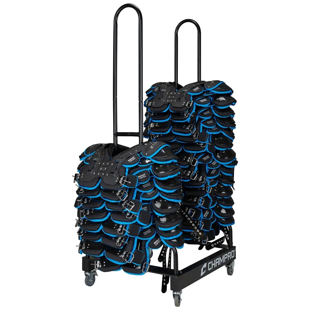 Champro Spr Football Shoulder Pad Rack - Black / 2 Stack
