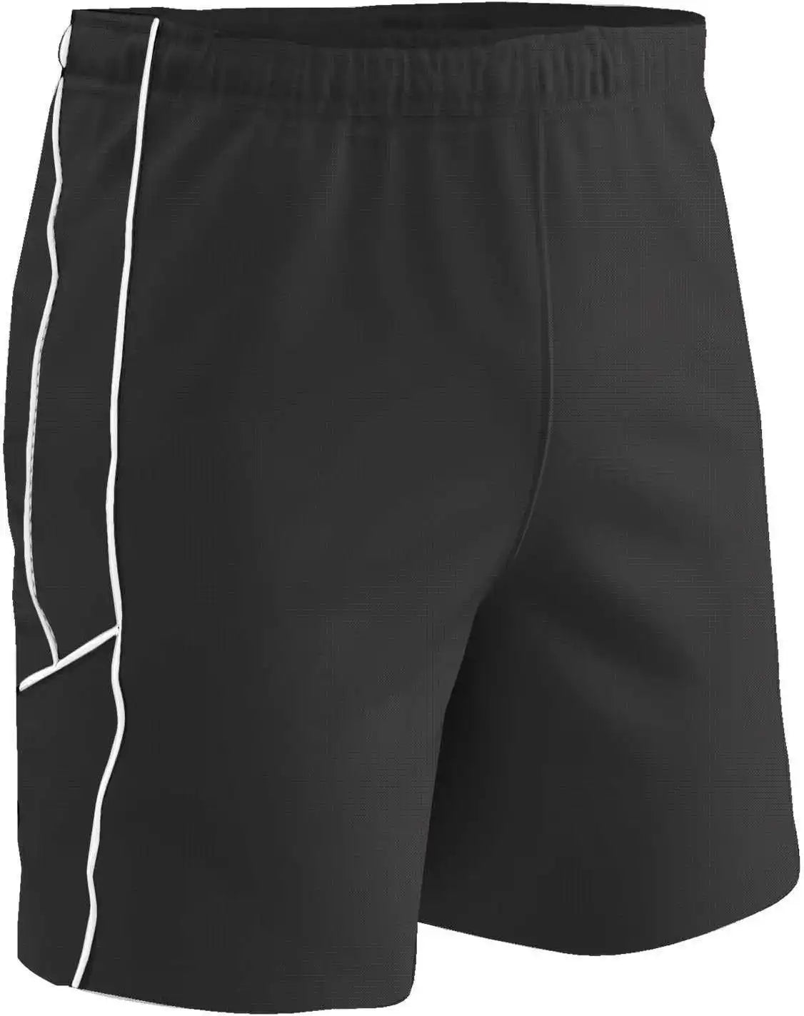 Champro Ss10 Header Soccer Short - Black White
