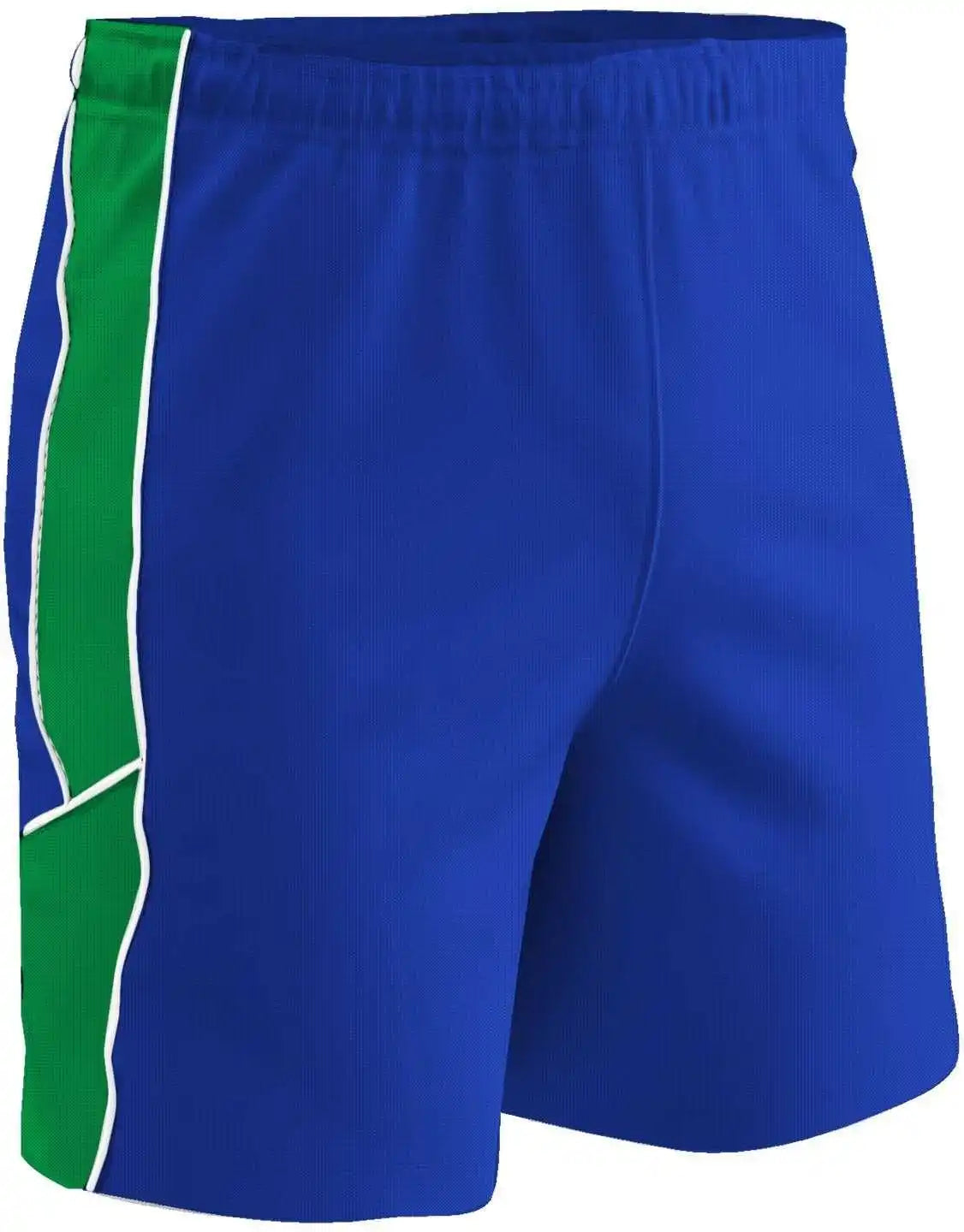 Champro Ss10 Header Soccer Short - Royal Neon Green White