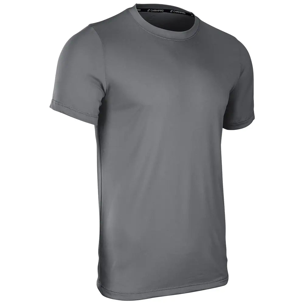 Champro T100 Arena Crew-neck T-shirt - Charcoal