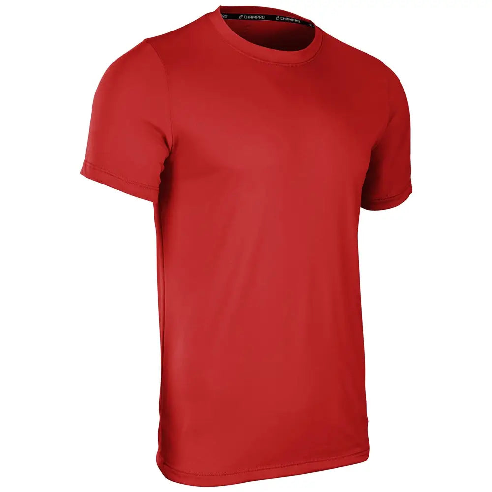 Champro T100 Arena Crew-neck T-shirt - Scarlet