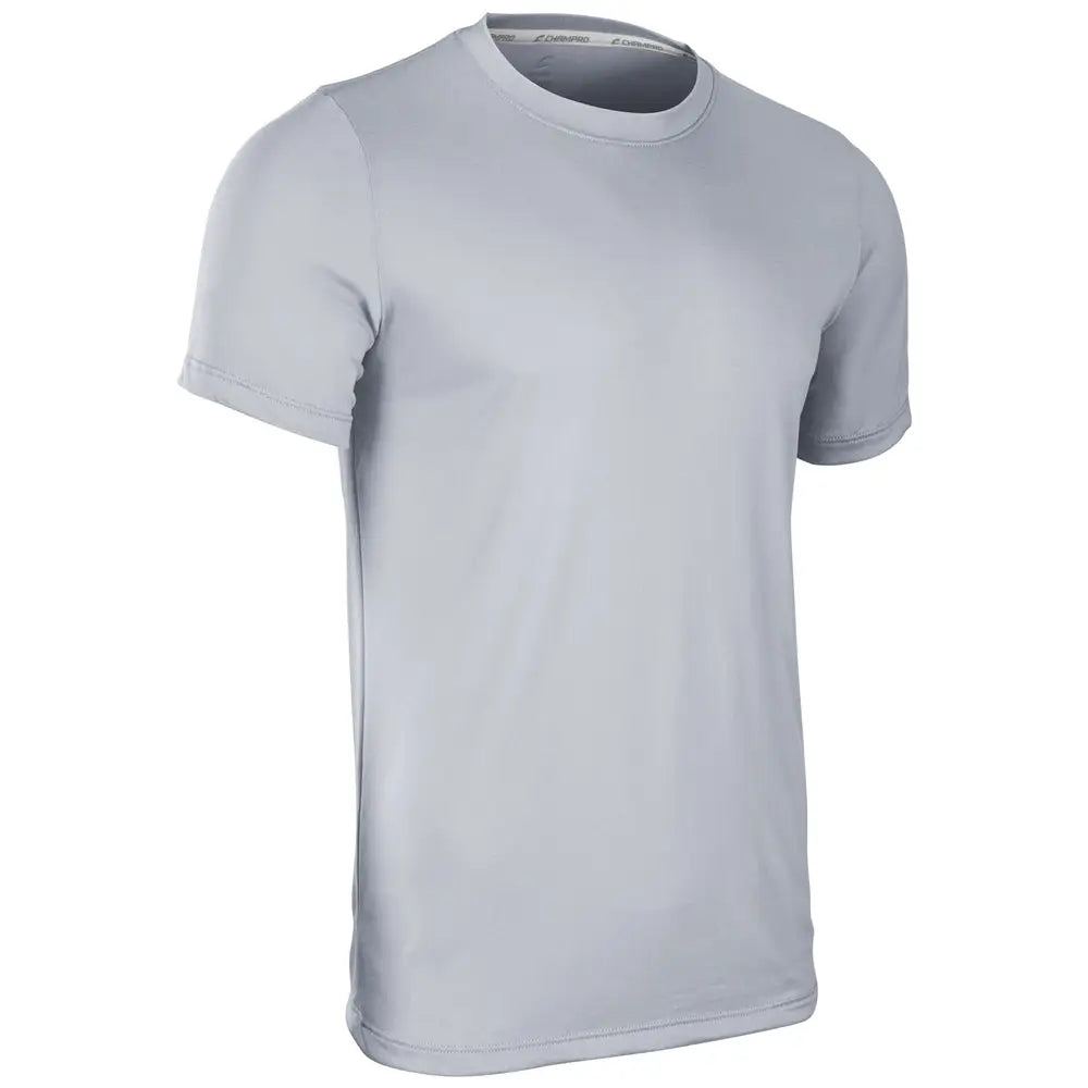 Champro T100 Arena Crew-neck T-shirt - Silver - Ladies Xs