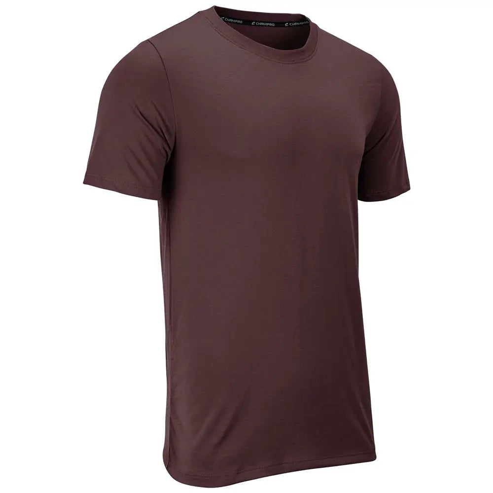 Champro T201 Tackle Crew Neck Tee - Maroon