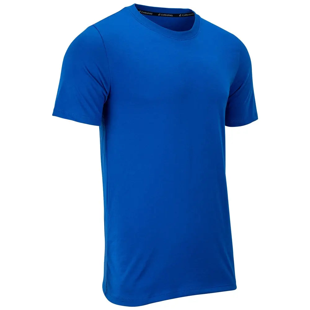 Champro T201 Tackle Crew Neck Tee - Royal
