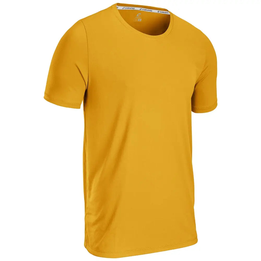Champro T301 Rookie Crew Neck Tee - Gold - Youth Xs