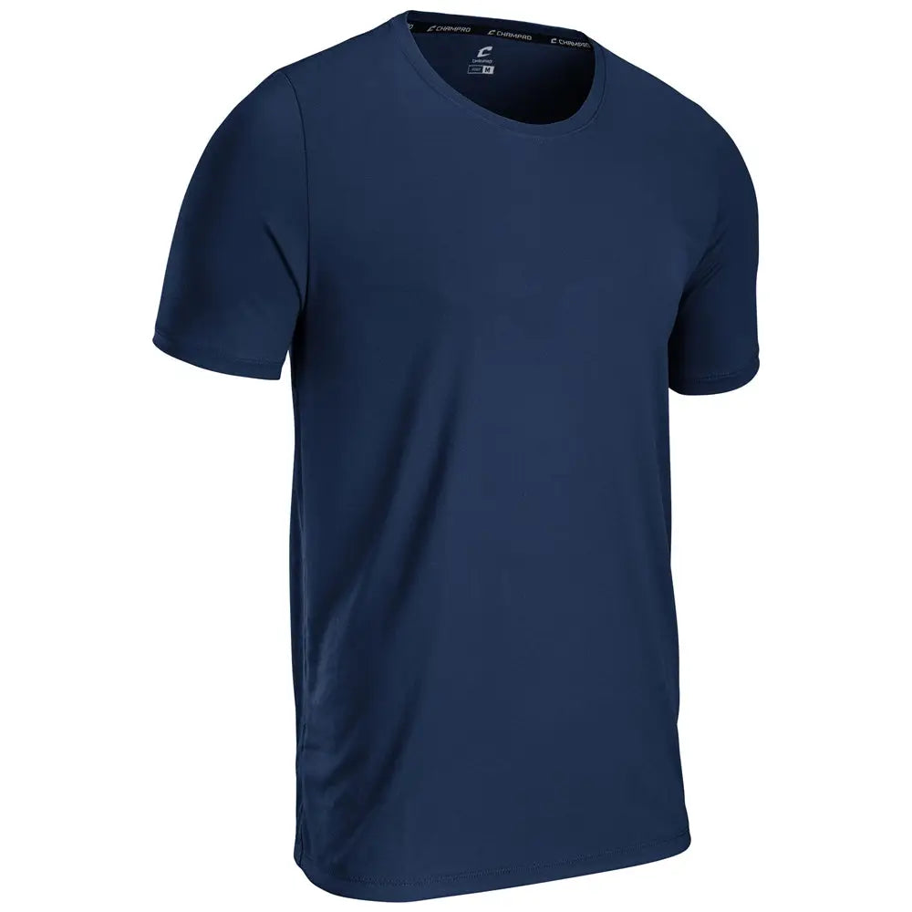 Champro T301 Rookie Crew Neck Tee - Navy - Youth Xs