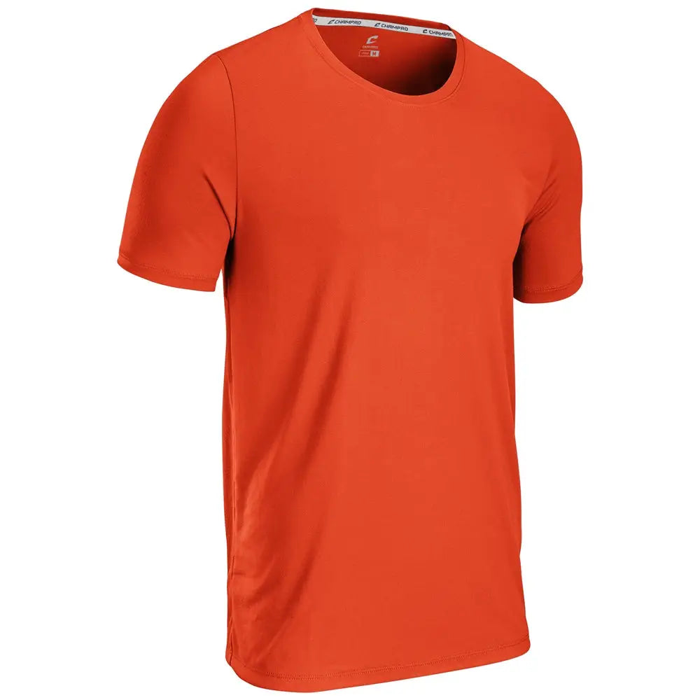 Champro T301 Rookie Crew Neck Tee - Orange - Youth Xs