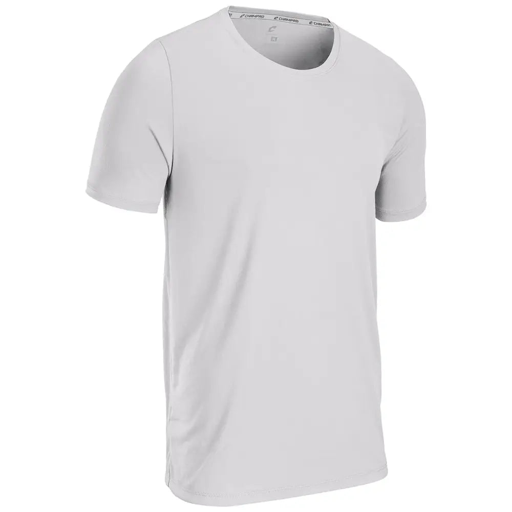 Champro T301 Rookie Crew Neck Tee - White - Youth Xs